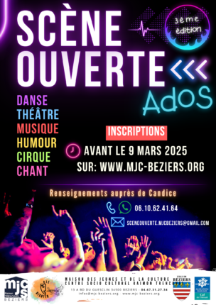 scène ouverte ados