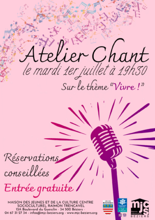 atelier chant