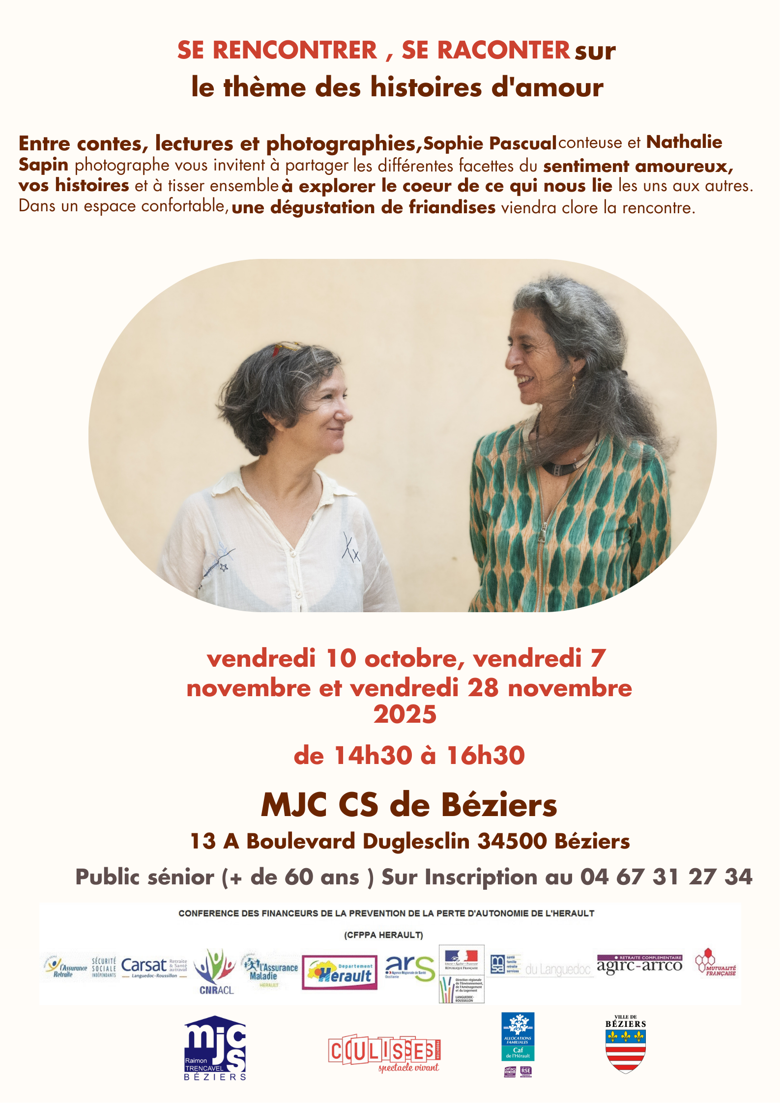 se rencontrer, se raconter