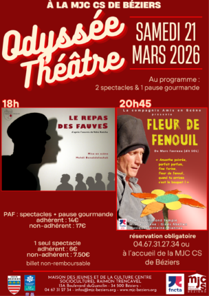 odyssée théâtre 2026