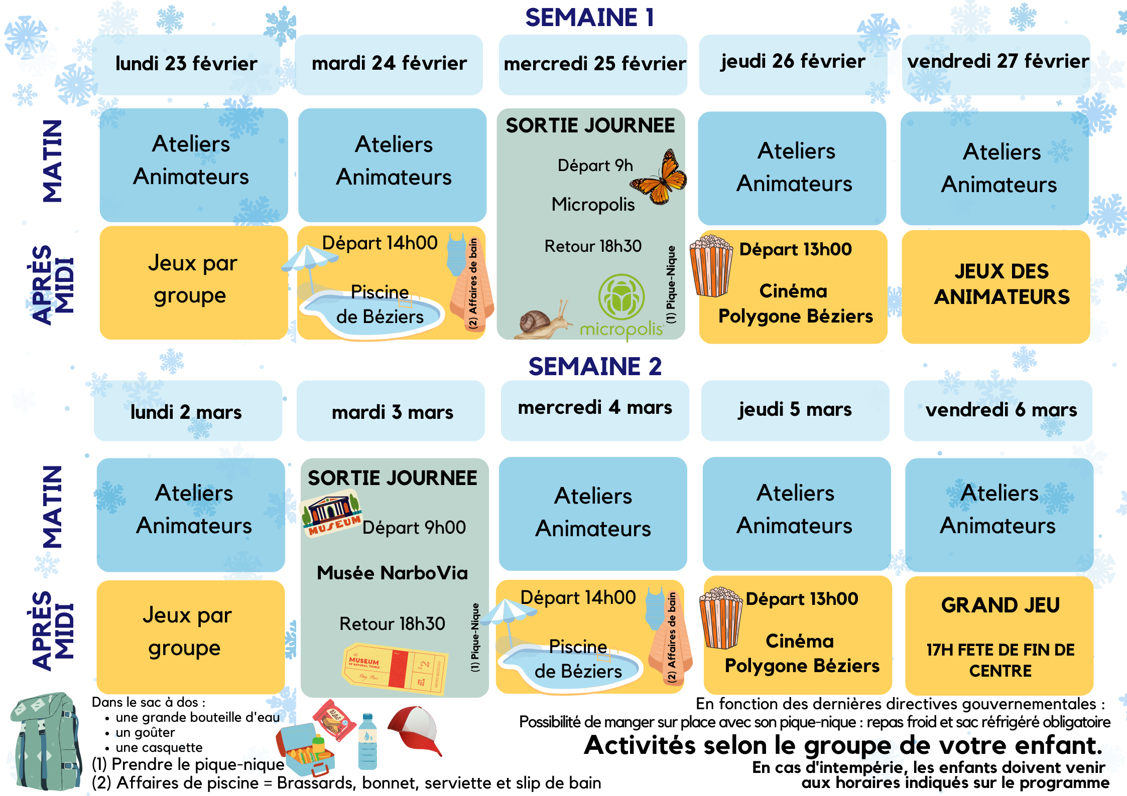 programme enfants alsh hiver 2026